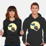 Scaredy Bat-unisex pullover sweatshirt-Kladenko