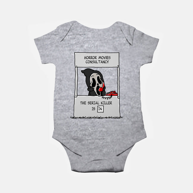 Horror Movies Consultancy-baby basic onesie-Melonseta