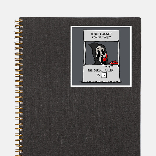 Horror Movies Consultancy-none glossy sticker-Melonseta