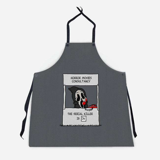 Horror Movies Consultancy-unisex kitchen apron-Melonseta