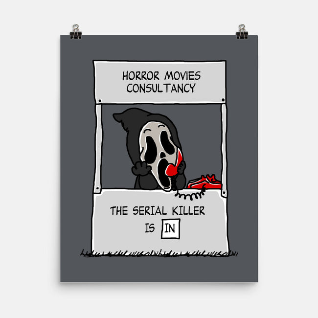 Horror Movies Consultancy-none matte poster-Melonseta
