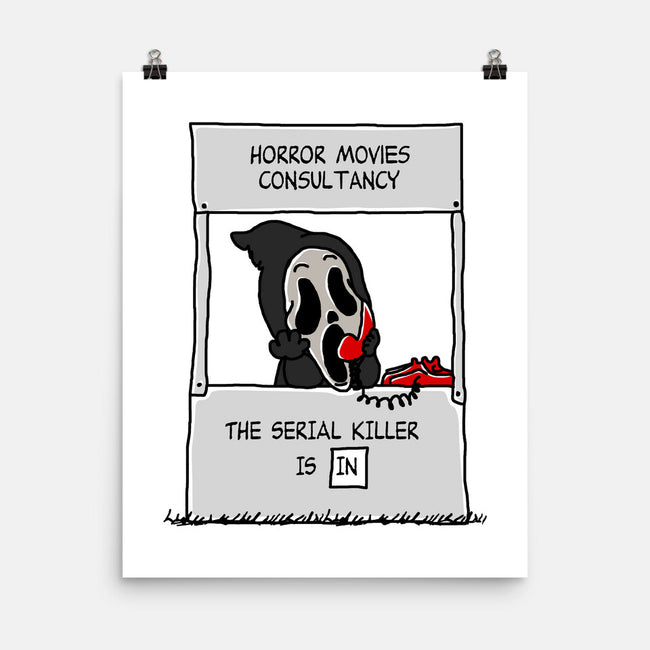 Horror Movies Consultancy-none matte poster-Melonseta
