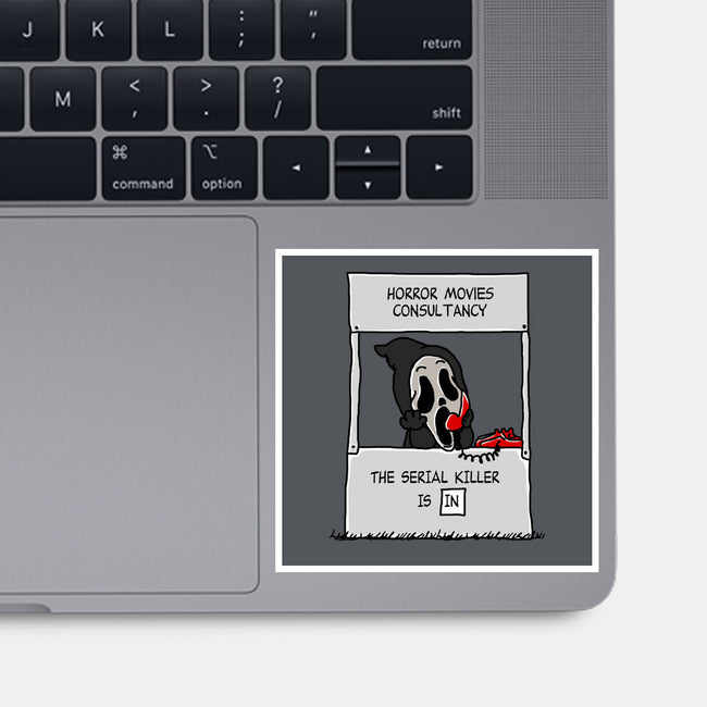 Horror Movies Consultancy-none glossy sticker-Melonseta