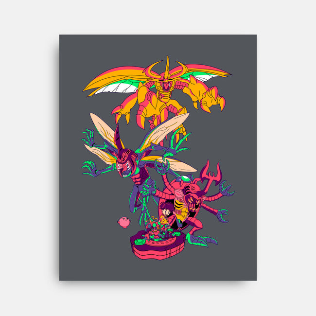 Knowledge-none stretched canvas-Jelly89