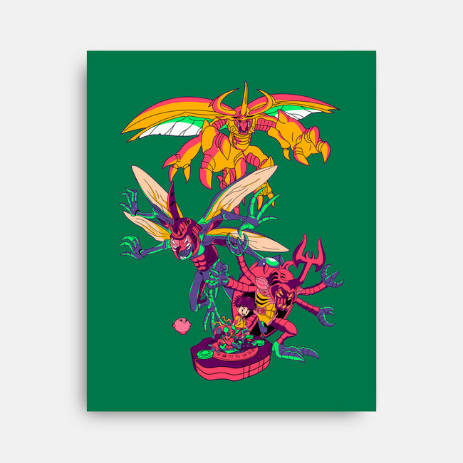 Knowledge-none stretched canvas-Jelly89