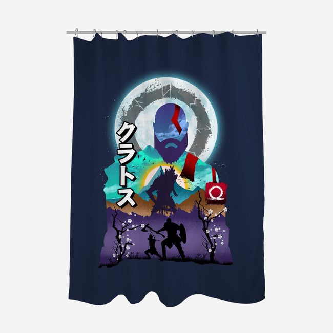 Battle Begin-none polyester shower curtain-hirolabs
