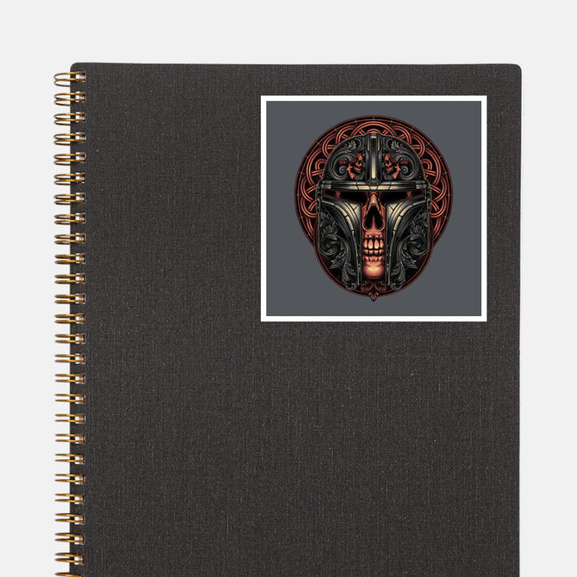 The Orphaned Warrior-none glossy sticker-glitchygorilla