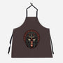 The Orphaned Warrior-unisex kitchen apron-glitchygorilla