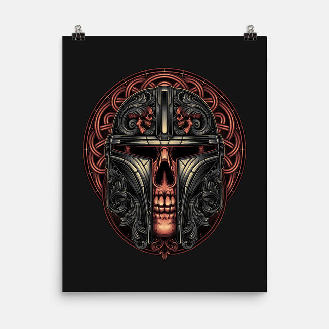 The Orphaned Warrior-none matte poster-glitchygorilla