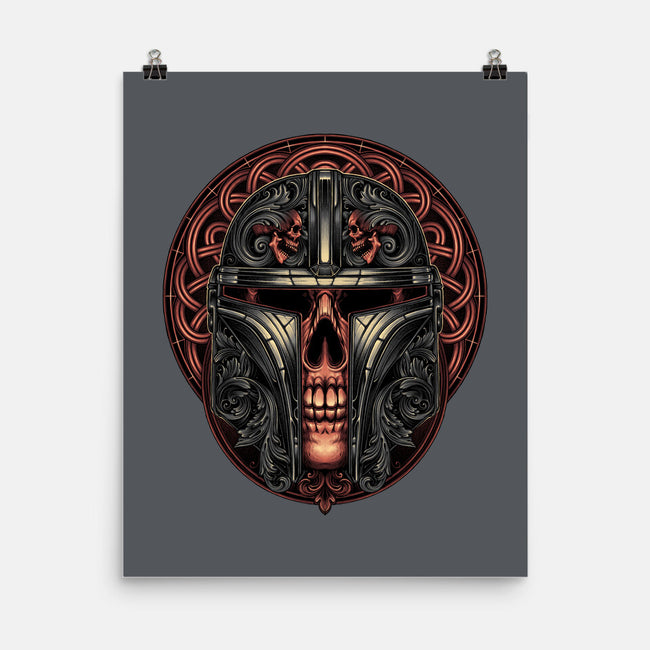 The Orphaned Warrior-none matte poster-glitchygorilla