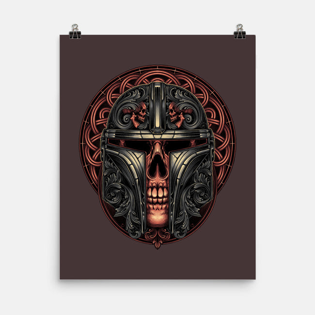 The Orphaned Warrior-none matte poster-glitchygorilla