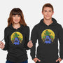 Moonlight Night Enemies-unisex pullover sweatshirt-Logozaste