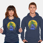 Moonlight Night Enemies-unisex pullover sweatshirt-Logozaste