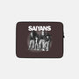 The Saiyans-none zippered laptop sleeve-trheewood