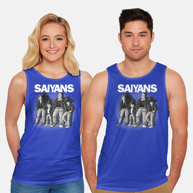 The Saiyans-unisex basic tank-trheewood