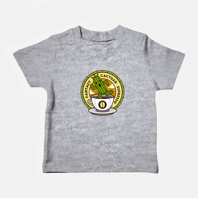 Cactuar Espresso Coffee-baby basic tee-Logozaste
