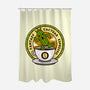 Cactuar Espresso Coffee-none polyester shower curtain-Logozaste