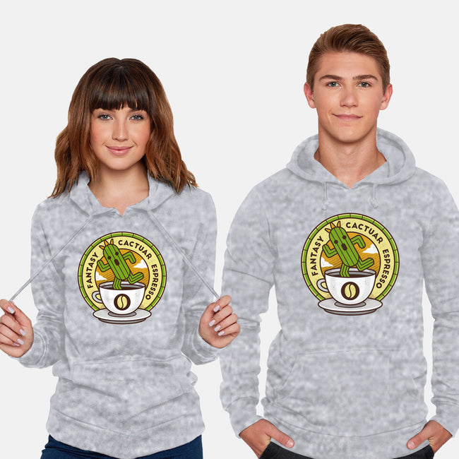 Cactuar Espresso Coffee-unisex pullover sweatshirt-Logozaste