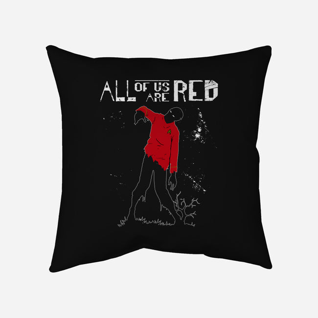 All Of Us Are Red-none removable cover w insert throw pillow-Boggs Nicolas