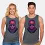 Glowing Camper-unisex basic tank-glitchygorilla