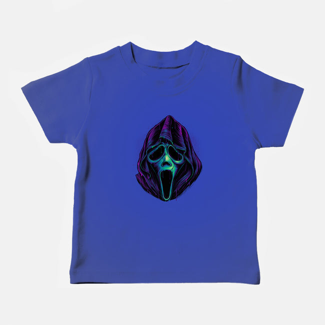Glowing Ghost-baby basic tee-glitchygorilla