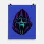 Glowing Ghost-none matte poster-glitchygorilla