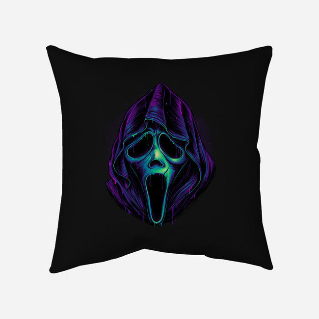 Glowing Ghost-none removable cover w insert throw pillow-glitchygorilla