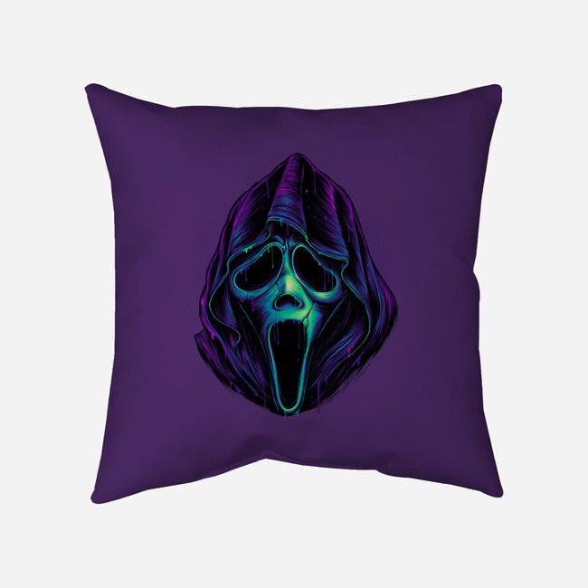 Glowing Ghost-none removable cover w insert throw pillow-glitchygorilla