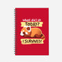 Survivor Red Panda-none dot grid notebook-NemiMakeit