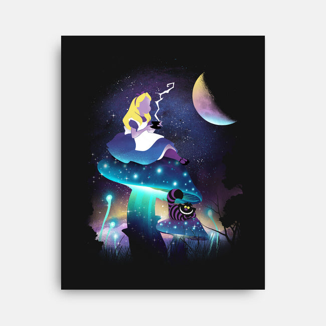 Cosmic Wonderland-none stretched canvas-dandingeroz