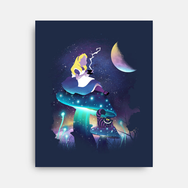 Cosmic Wonderland-none stretched canvas-dandingeroz