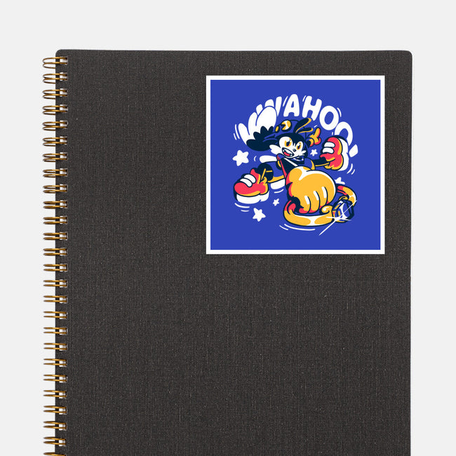 Wahoo-none glossy sticker-estudiofitas