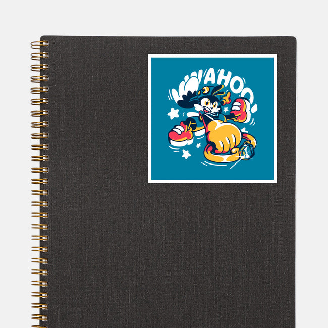 Wahoo-none glossy sticker-estudiofitas