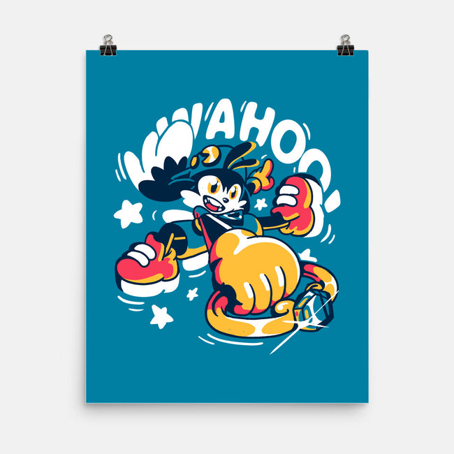 Wahoo-none matte poster-estudiofitas