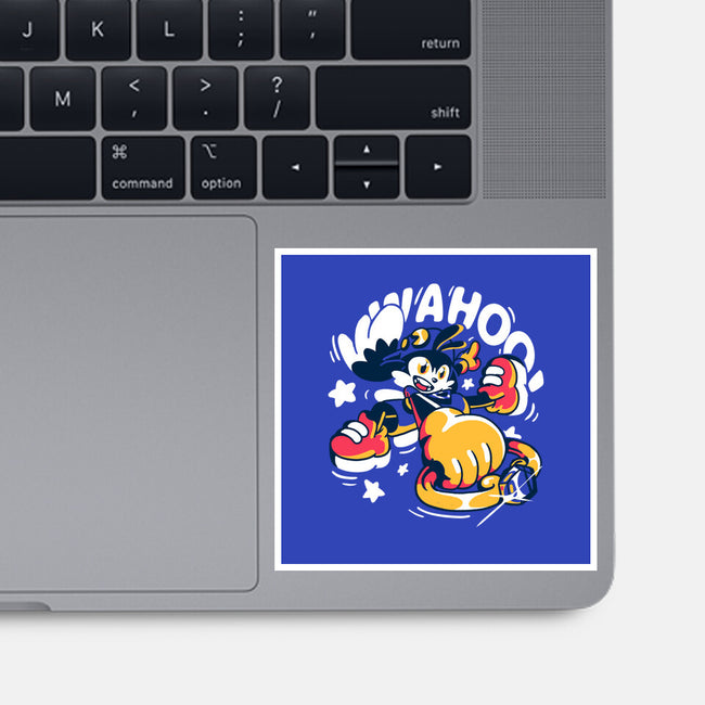 Wahoo-none glossy sticker-estudiofitas