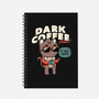 Dark Coffee Please-none dot grid notebook-koalastudio