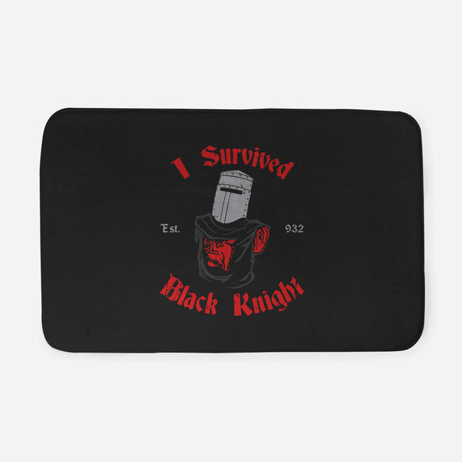 I Survived Black Knight-none memory foam bath mat-Melonseta
