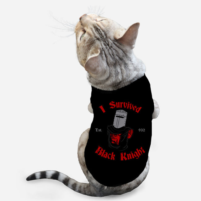 I Survived Black Knight-cat basic pet tank-Melonseta