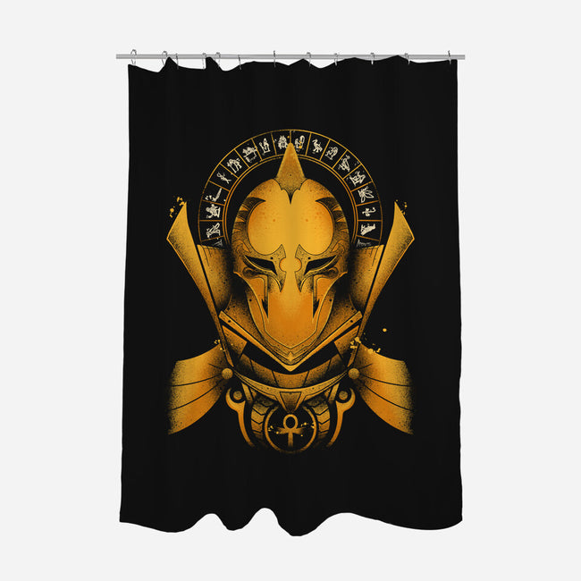 Doctor Fate-none polyester shower curtain-RamenBoy