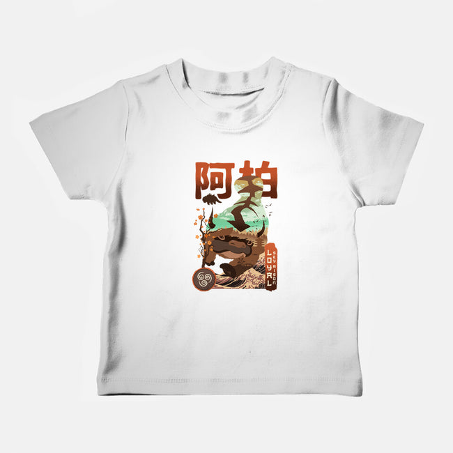 Loyal Bison-baby basic tee-hirolabs