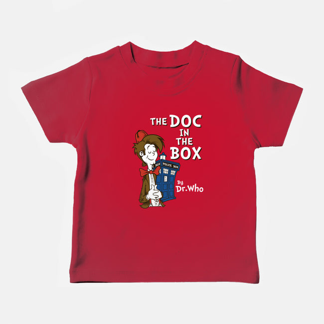 The Doc In The Box-baby basic tee-Nemons