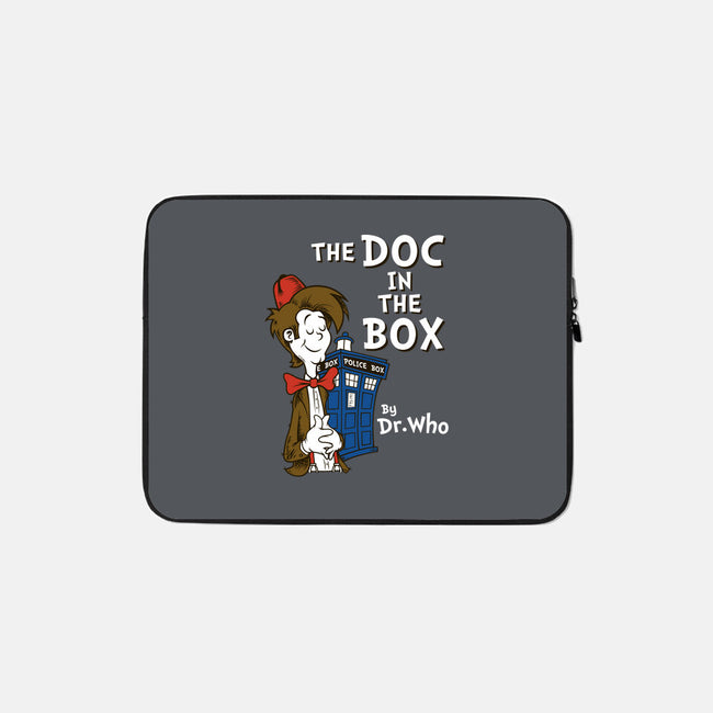 The Doc In The Box-none zippered laptop sleeve-Nemons