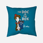 The Doc In The Box-none removable cover throw pillow-Nemons