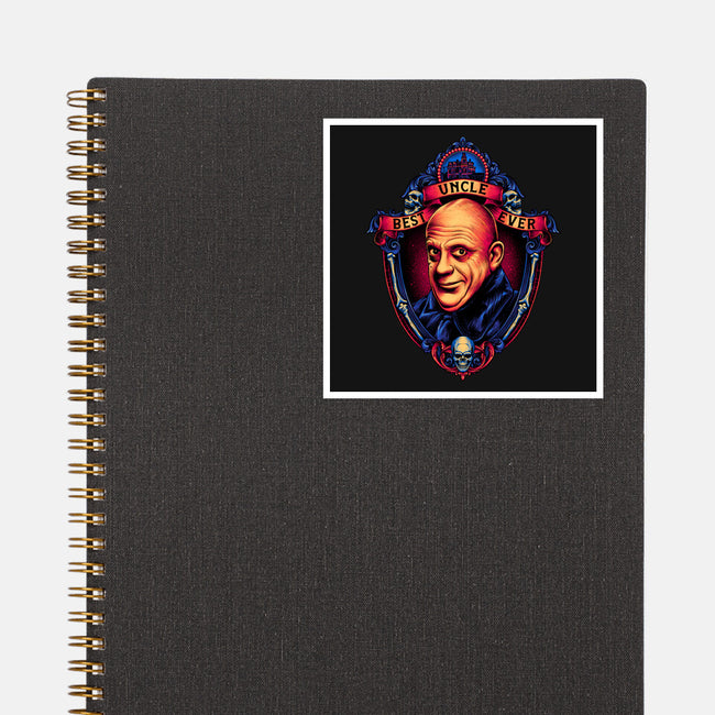 Best Uncle Ever-none glossy sticker-glitchygorilla