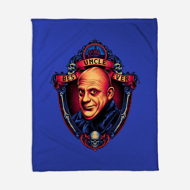 Best Uncle Ever-none fleece blanket-glitchygorilla