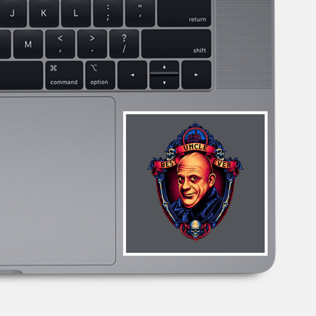 Best Uncle Ever-none glossy sticker-glitchygorilla