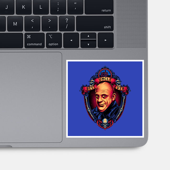 Best Uncle Ever-none glossy sticker-glitchygorilla