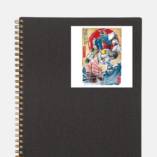 RX-78-2 Gundam In Japan-none glossy sticker-DrMonekers