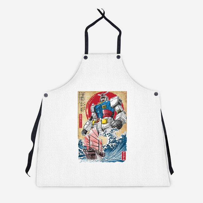 RX-78-2 Gundam In Japan-unisex kitchen apron-DrMonekers