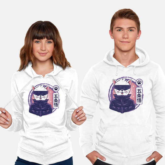 Gojo Cat-unisex pullover sweatshirt-Logozaste